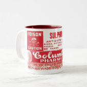 2 Couleurs Tasse d'acide sulfurique (Devant gauche)