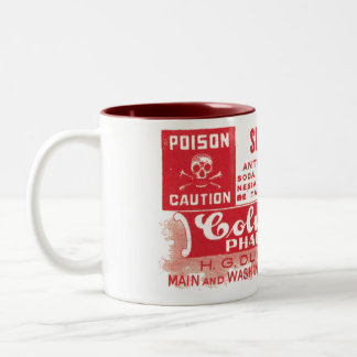 2 Couleurs Tasse d'acide sulfurique