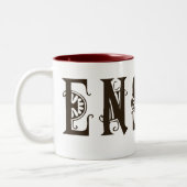 2 Couleurs Tasse d'acronymes d'ENSMB (Gauche)