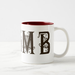 2 Couleurs Tasse d'acronymes d'ENSMB