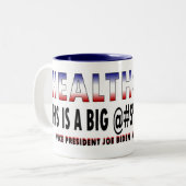 2 Couleurs Tasse d'affaire de Joe Biden (Devant gauche)
