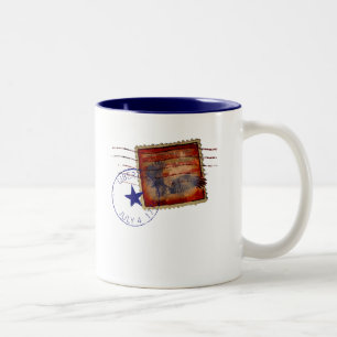 2 Couleurs tasse d'affranchissement