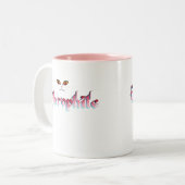 2 Couleurs tasse d'Ailurophile-Kitty (Devant gauche)