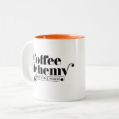 2 Couleurs Tasse d'alchimie de café (Devant gauche)