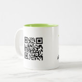 2 Couleurs Tasse d'AllGoodThings.TV (Devant gauche)