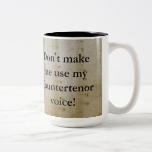 2 Couleurs Tasse d'alto