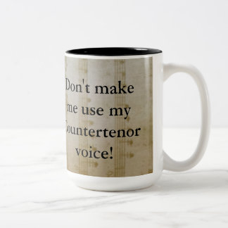 2 Couleurs Tasse d'alto