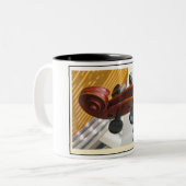 2 Couleurs Tasse d'alto (Devant gauche)