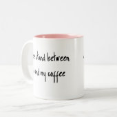 2 Couleurs Tasse d'amant de café (Devant gauche)