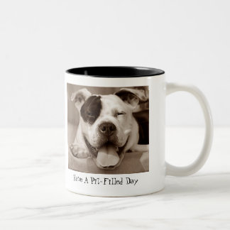 2 Couleurs Tasse d'amants de Pitbull