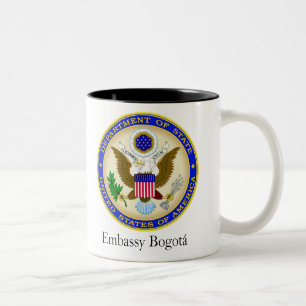 2 Couleurs Tasse d'ambassade