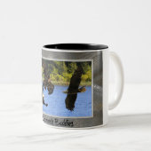 2 Couleurs Tasse d'amis de la branche B3 (Devant droit)