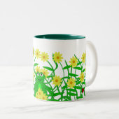 2 Couleurs Tasse d'amis de natures (Devant droit)