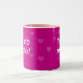 2 Couleurs Tasse d'AMO de Te (Centre)