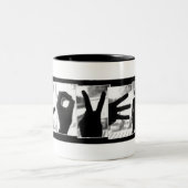 2 Couleurs Tasse d'AMOUR (Centre)