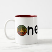 2 Couleurs tasse d'amour (Gauche)