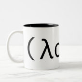 2 Couleurs Tasse d'amour de Lisp (Gauche)