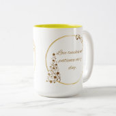 2 Couleurs Tasse d'amour éternel (Devant droit)