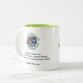 2 Couleurs Tasse d'AmphibiaWeb Centrolene (Devant gauche)