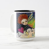 2 Couleurs Tasse d'ange (Devant gauche)