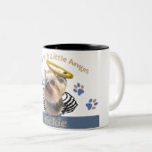 2 Couleurs Tasse d'ange de Nickie Momma (Devant droit)