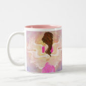 2 Couleurs Tasse d'ange de The Sun de visage (Gauche)