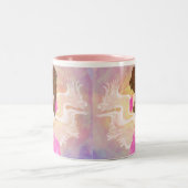 2 Couleurs Tasse d'ange de The Sun de visage (Centre)