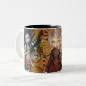 2 Couleurs Tasse "d'ange mécanique" (Devant gauche)