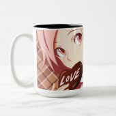 2 Couleurs Tasse d'Anime (Gauche)
