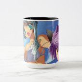 2 Couleurs Tasse d'Anime (Centre)