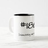 2 Couleurs Tasse d'années #18er (Devant gauche)