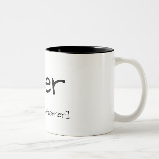 2 Couleurs Tasse d'années #18er (Droit)