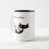 2 Couleurs Tasse d'araignée (Devant gauche)