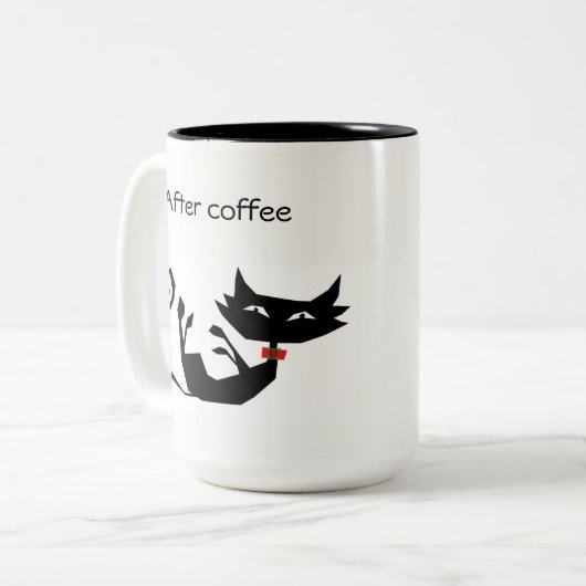 2 Couleurs Tasse d'araignée (Devant gauche)