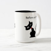 2 Couleurs Tasse d'araignée (Devant droit)