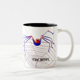 2 Couleurs Tasse d'araignée d'Itsy Bitsy