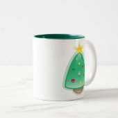 2 Couleurs Tasse d'arbre de Squee de Noël de Squishies (Devant droit)