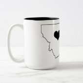 2 Couleurs Tasse d'arbre du Montana (Gauche)