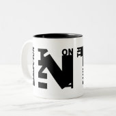 2 Couleurs Tasse d'architecte (Devant gauche)