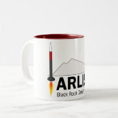 2 Couleurs Tasse d'ARLISS d'amour (Devant gauche)