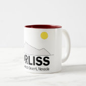 2 Couleurs Tasse d'ARLISS d'amour (Devant droit)