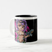 2 Couleurs Tasse d'Armageddon de déclencheur (Devant gauche)