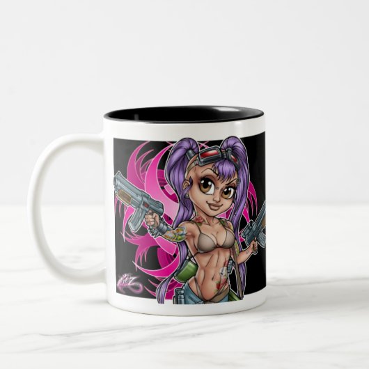 2 Couleurs Tasse d'Armageddon de déclencheur (Gauche)