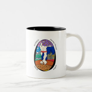 2 Couleurs Tasse d'art de Mythos par saut