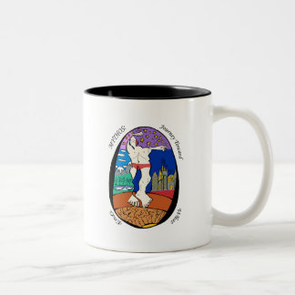2 Couleurs Tasse d'art de Mythos par saut