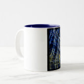 2 Couleurs Tasse d'art numérique de Shell (Devant gauche)