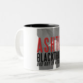 2 Couleurs Tasse d'Ashton Blackthorne (Devant gauche)