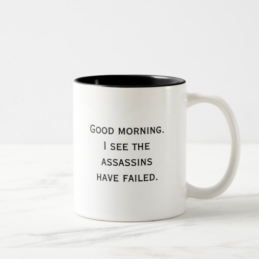 2 Couleurs Tasse d'assassins (Droit)