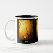 2 COULEURS TASSE D'ASTROLOGIE DE LION (Gauche)