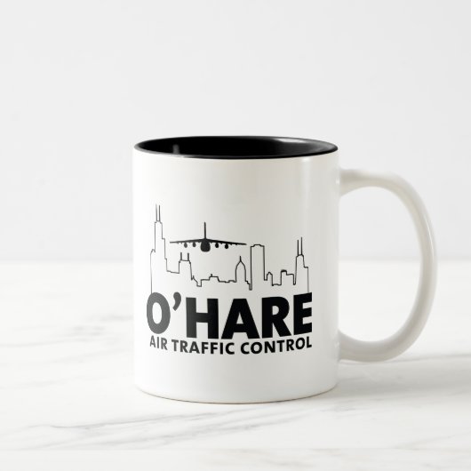 2 Couleurs Tasse d'ATC d'O'Hare (Droit)